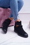 Women's Suede Boots Hidden Anchor Black Mirley