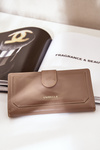 Ladies Wallet Made Of Eco Leather Dark Beige Kalinessa