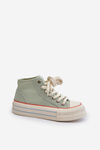 Women's Platform Sneakers Mint Aineri