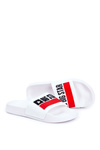 Men's Slides Big Star White GG174938