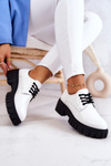 Fashionable Lacquered Shoes La.Fi 210013W-LA White