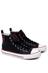 Men's High Leather Sneakers BIG STAR JJ174070 Black