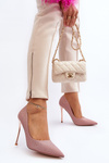 Sequin Stilettos Champagne Tiberona