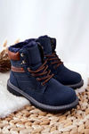 Children's Boots Insulated Navy Graves