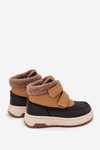 Buty Zimowe Dla Chłopców Śniegowce Rzep Camel Darlene
