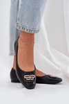 Flats With Decoration Black Ainoria