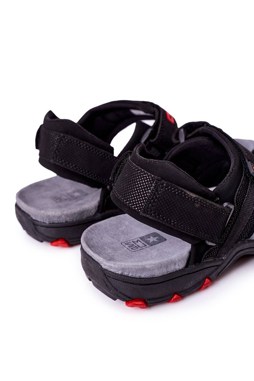 Men's Sports Sandals Black Else