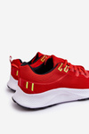 Classic Men's Sports Shoes Lace-up Red Jasper