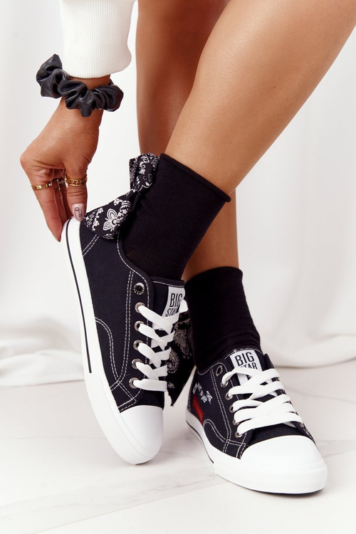 Trampki Klasyczne Niskie BIG STAR Czarne FF274082