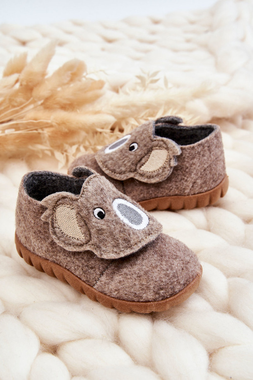 Papcie Dziecięce Koala Beżowe Befado 620P002