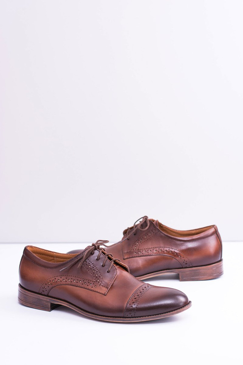 Men's Business Leather Half Boots Gerard Brown