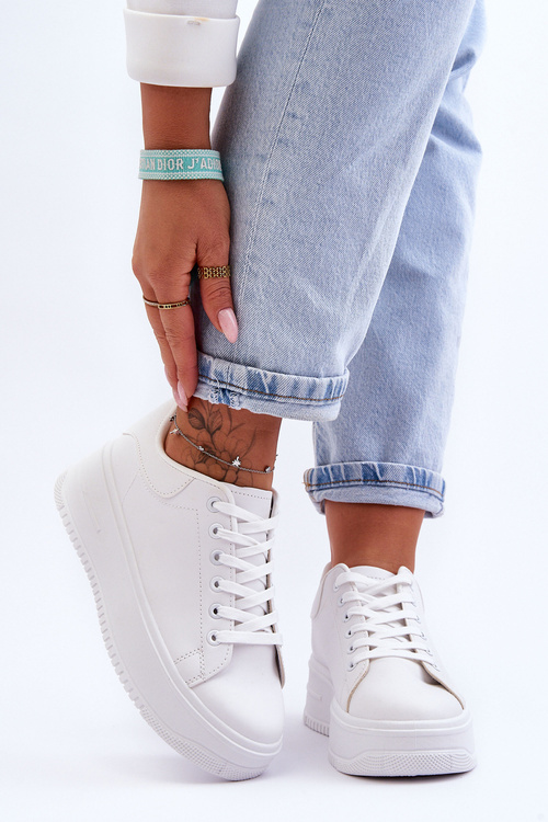 Women's Classic Sports Shoes White Night Trip