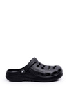 Women's Flip Flops Black Foam EVA Dots