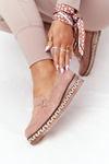 Loafers On A Platform Laura Messi 2284 Pink