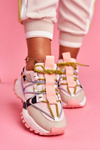 Women's Sports Shoes Pink LA91 Be One
