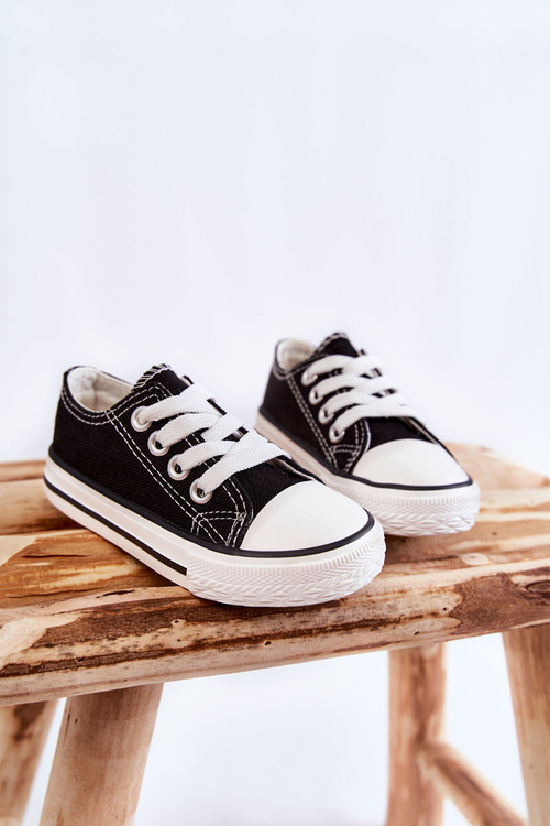 Kids Classic Sneakers Black Filemon