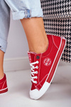 Damskie Trampki Big Star Czerwone FF274226