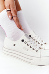 Women's Sneakers On A Platform BIG STAR HH274052 White