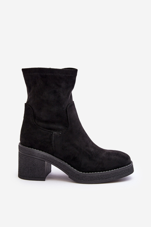 Women's ankle boots with a heel Camel Argastis