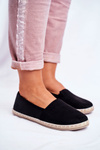 Damskie Espadryle Wsuwane Czarne Lapu Lapu