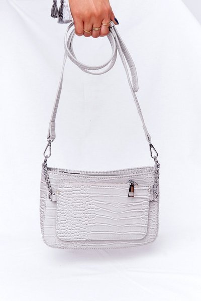 Small Shoulder Bag With A Sachet Paris Grey
