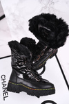 Children's Snow Boot Warm Black Turismo