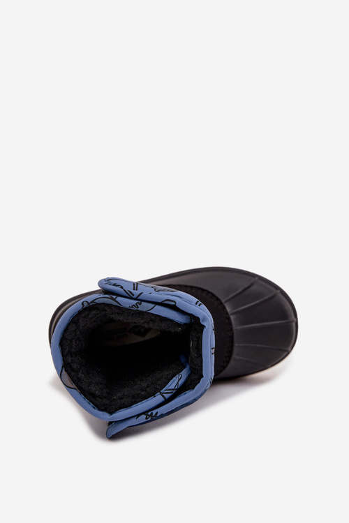 Children's snow boots with Velcro Lee Cooper LCJ-25-10-3774 Blue