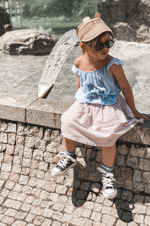 Children's High Sneakers navy blue Filemon