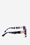 Women's Sunglasses with Black Detail and Gold UV400 Black