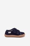Barefoot Slippers Boys Smooth Milami Navy Saphira