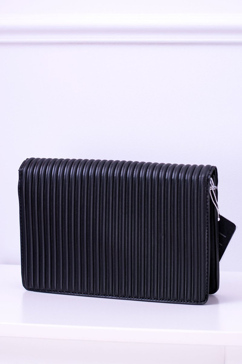 Black Women's Classic Striped Handbag