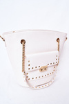 Shopper Shoulder Bag NOBO K4080 White