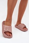 Women's Foam Slippers With Buckle Vinceza 75207 Dirty Pink