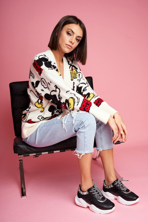 Sports Women's Snake Shoes Black Giselle