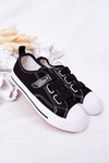 Children's Velcro Sneakers Black Avengers