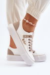 Women's Fabric Sneakers Lee Cooper LCW-24-31-2198 White