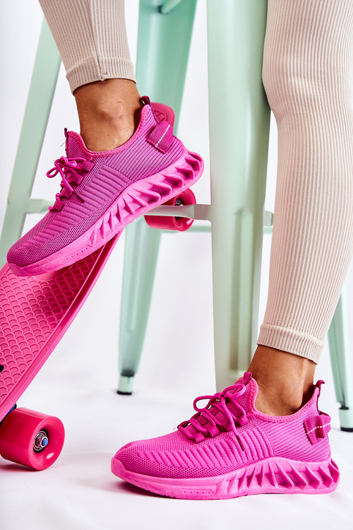 Women's sports material shoes Pink Lenney