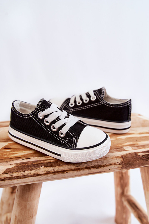 Kids Classic Sneakers Black Filemon