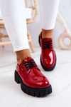 Fashionable Lacquered Shoes La.Fi 210013R-LA Red