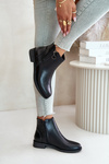 Flat Insulated Ankle Boots Black Kerima