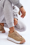 Women's Platform Sport Shoes Beige Dakari