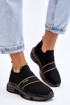 Women's Slip-On Sports Shoes GOE LL2N4032 Black