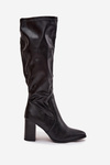 Women's High Heel Boots Vinceza 16511 Black