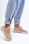 Classic Material Slip-On Sneakers Beige Gusto
