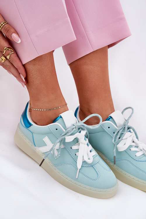 Low Women's Sports Shoes In Leopard Print Mint Zelevelis