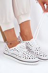 Ladies Leather Shoes S.Barski LR51-610 White