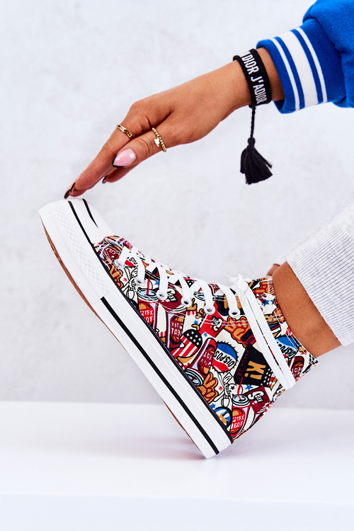 Logged High Sneakers Multicolor Nollie