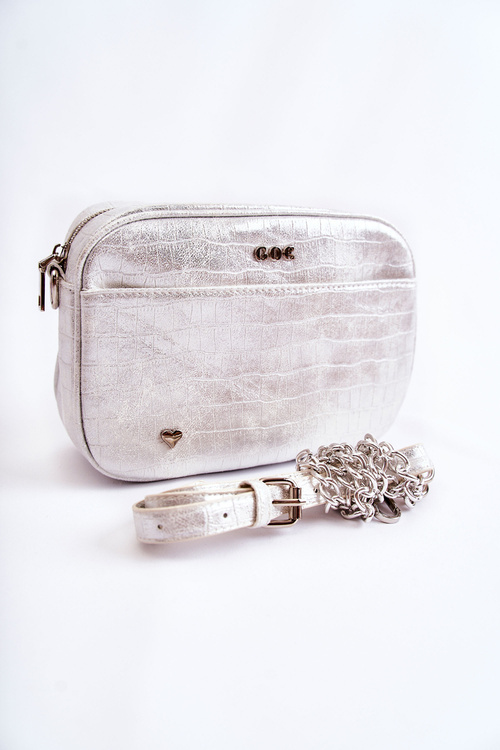 Leather Messenger Bag GOE ZNJ021 White