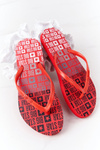 Women's Sliders Flip-Flops Big Star FF274A305 Red