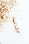 Women's Steel Clasp Bracelet Gold & White